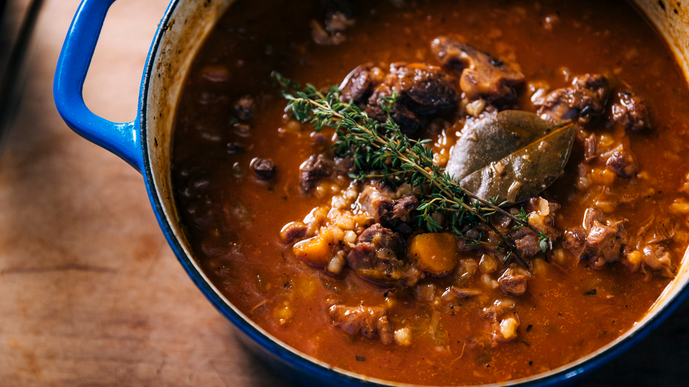 Image of Beef and Ale Stew with Nana’s Dumplings