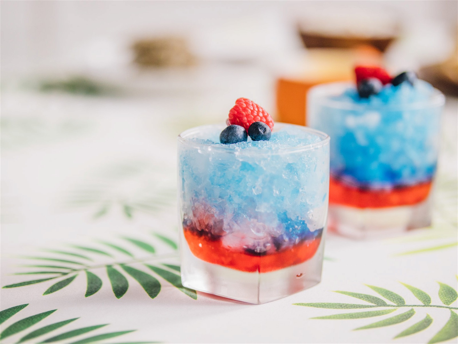 Gin Tonic Independence Red White Day Blue CookingPal® - recipe | CookingPal US