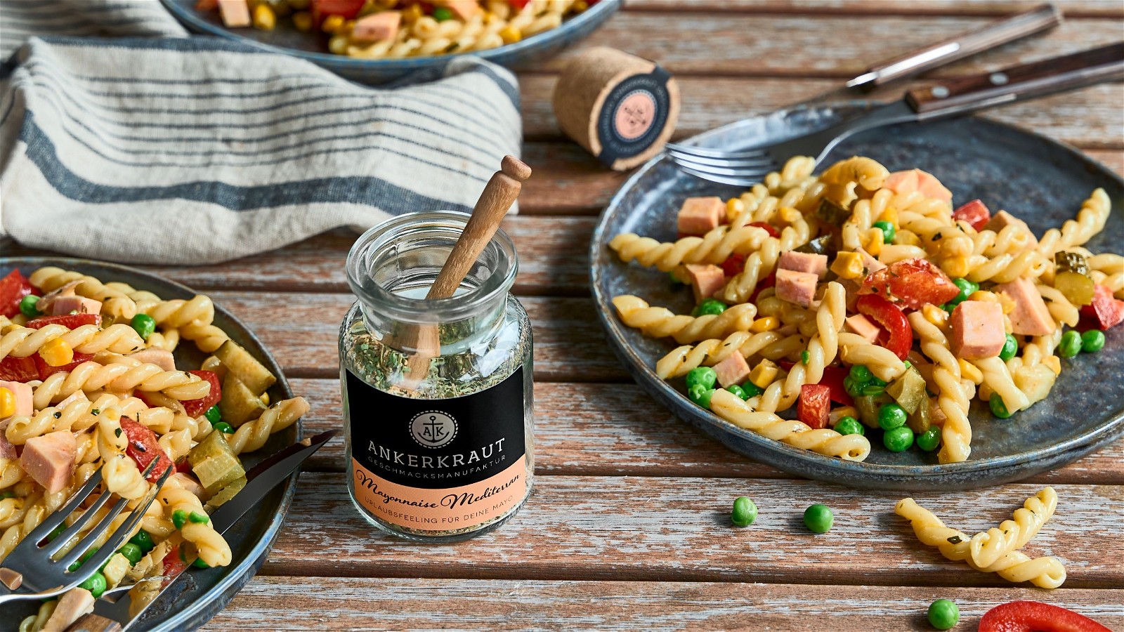 Image of Classic pasta salad with mayonnaise