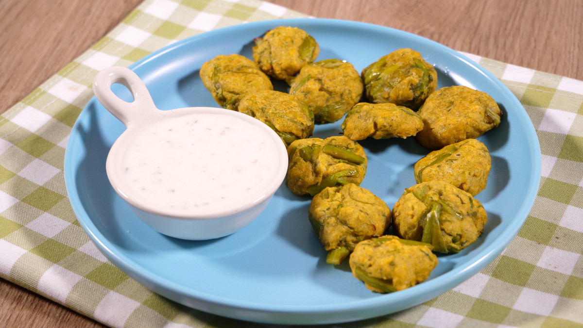 Air fryer Asparagus Tots