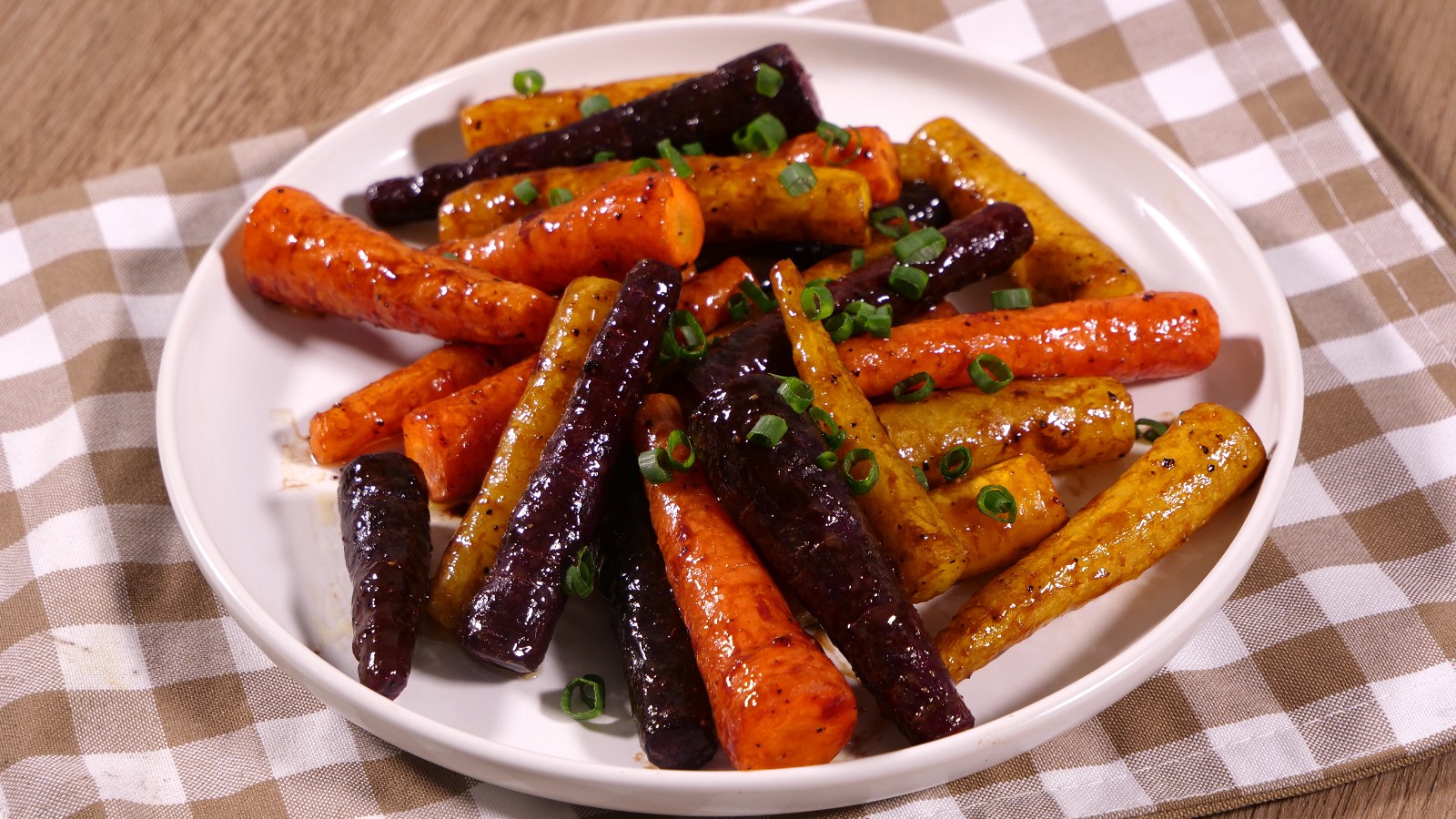 Image of Air fryer Balsamic Glazed Carrots