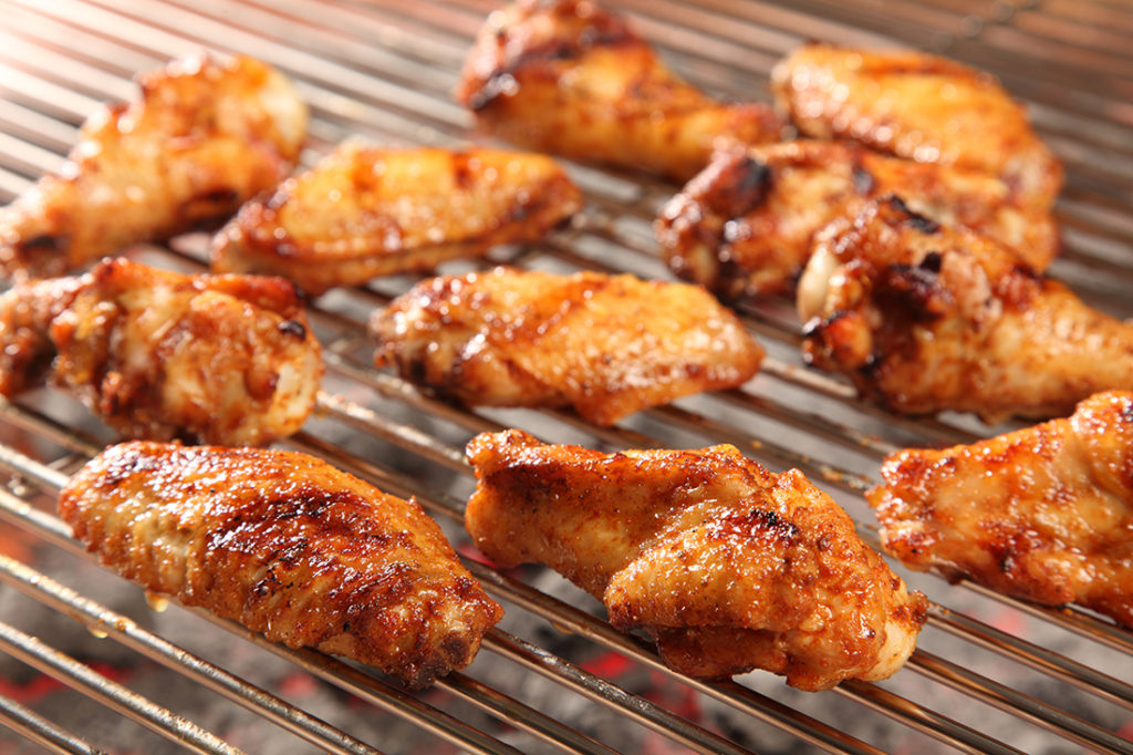 Honey Smoked Chicken Wings