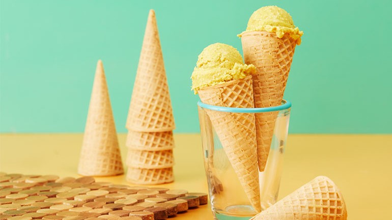 Image of Golden Milk Nice Cream Recipe