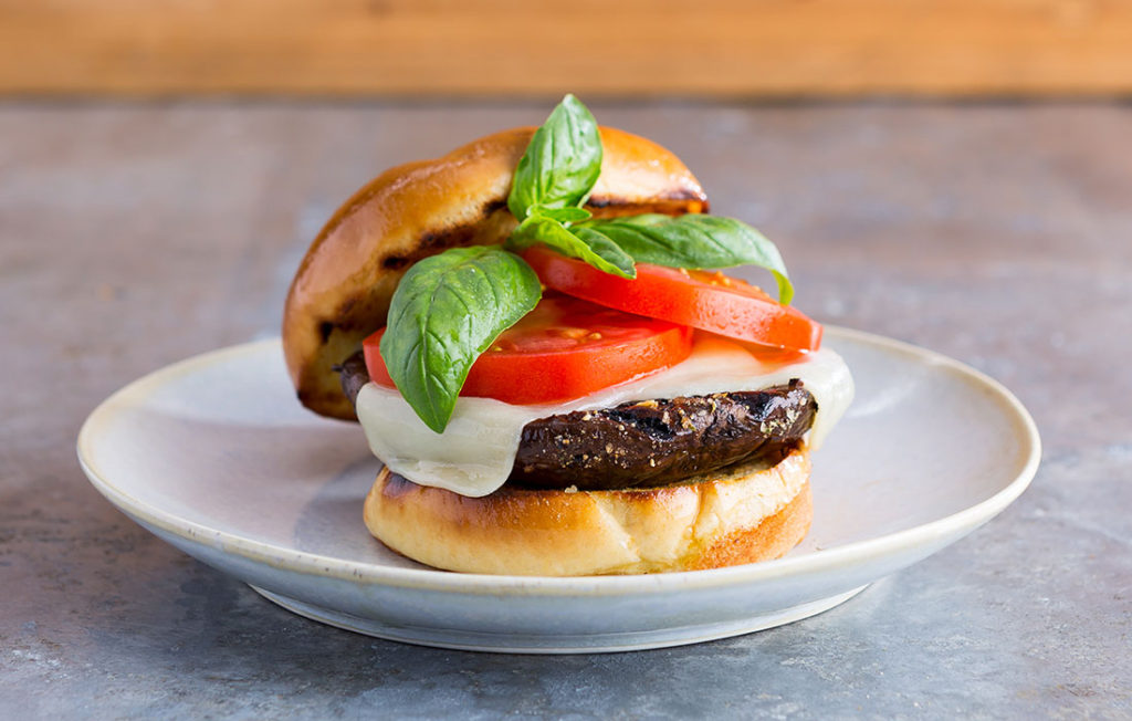Portobello Caprese Burgers