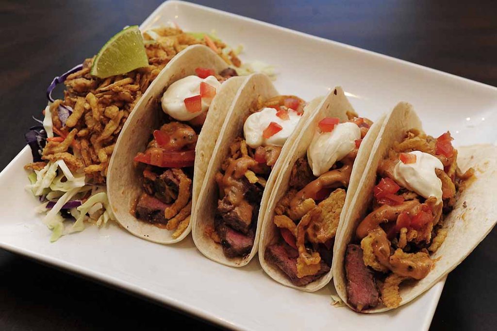 Steak Burger Tacos