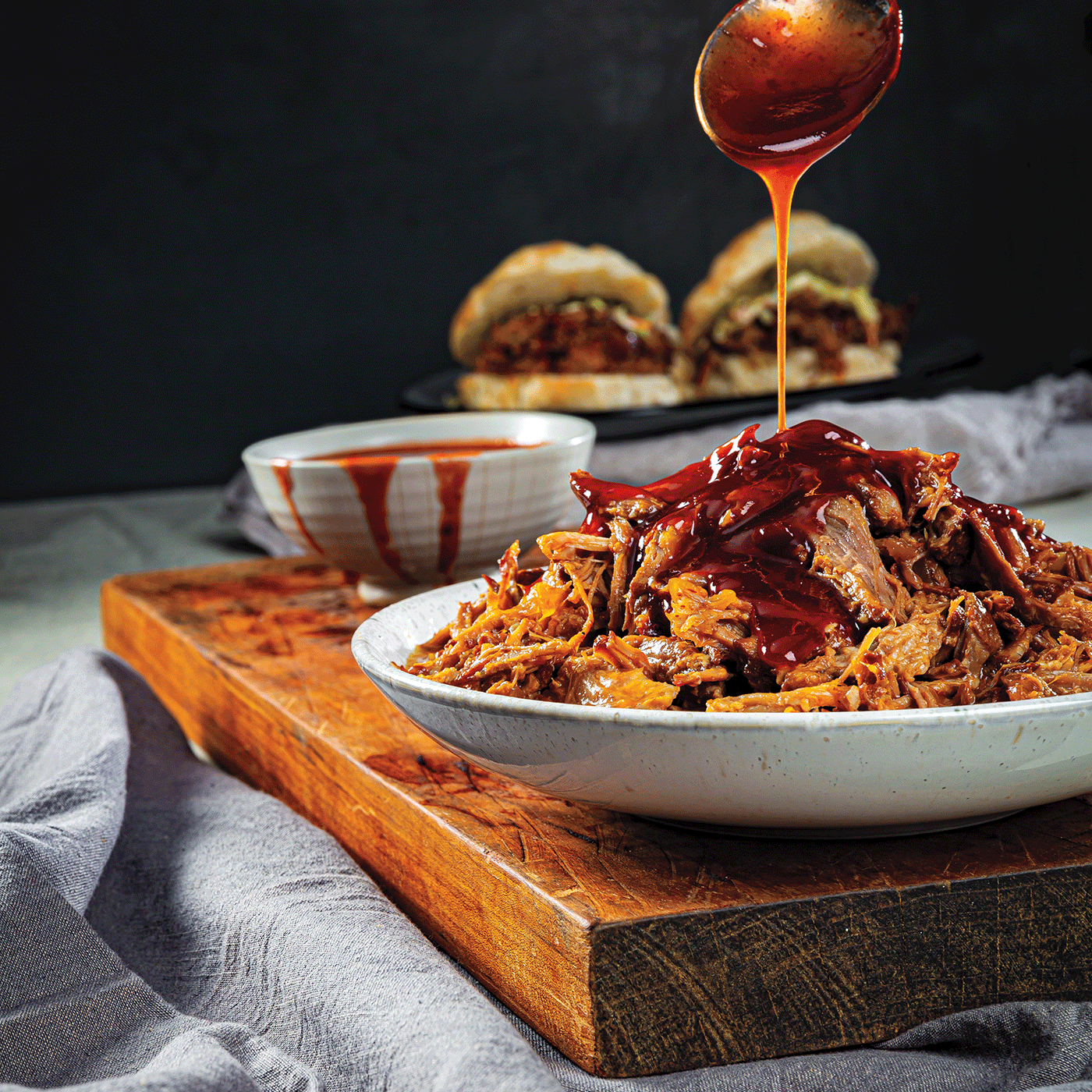 Instant Pot Cherry Sriracha Pulled Pork