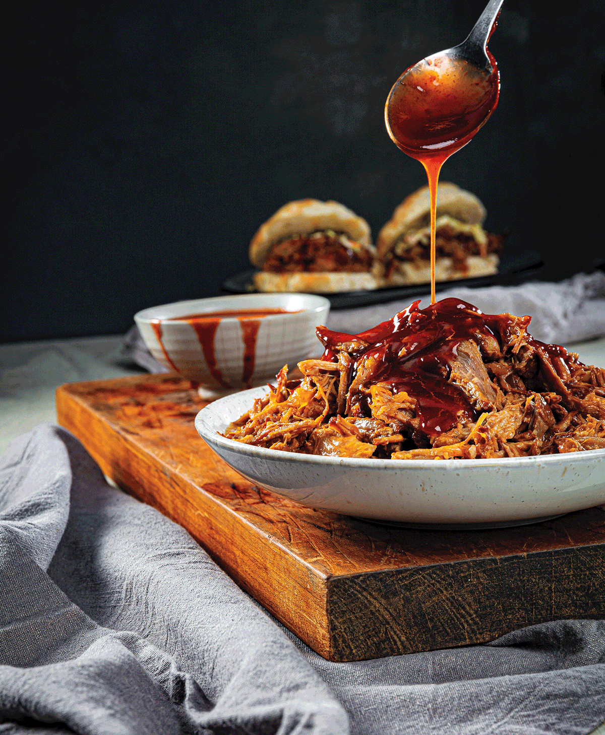 Instant Pot Cherry-Sriracha Pulled Pork
