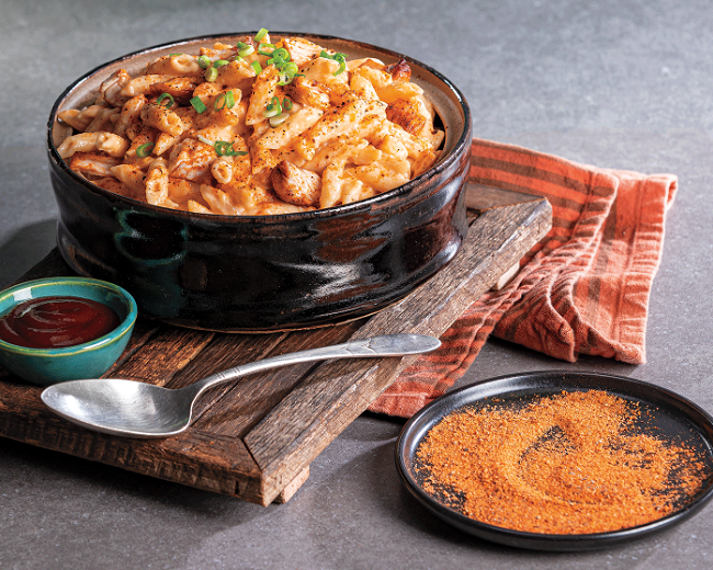 Image of Slow Cooker Smoky Cheddar & BBQ Chicken Mac and Cheese