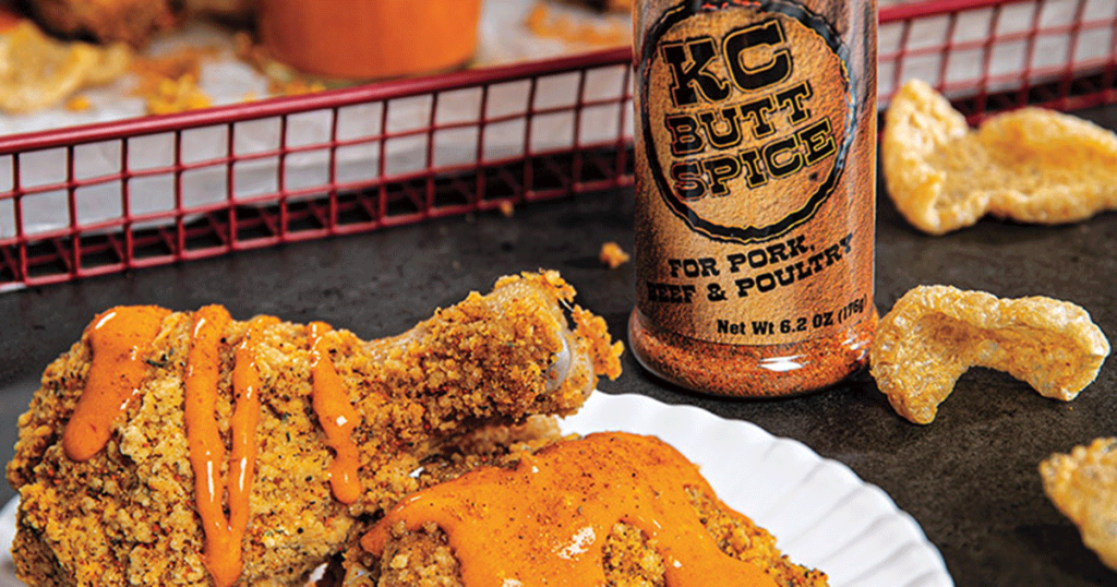 Air Fryer Chicken with KC BBQ Pork Rind Breading