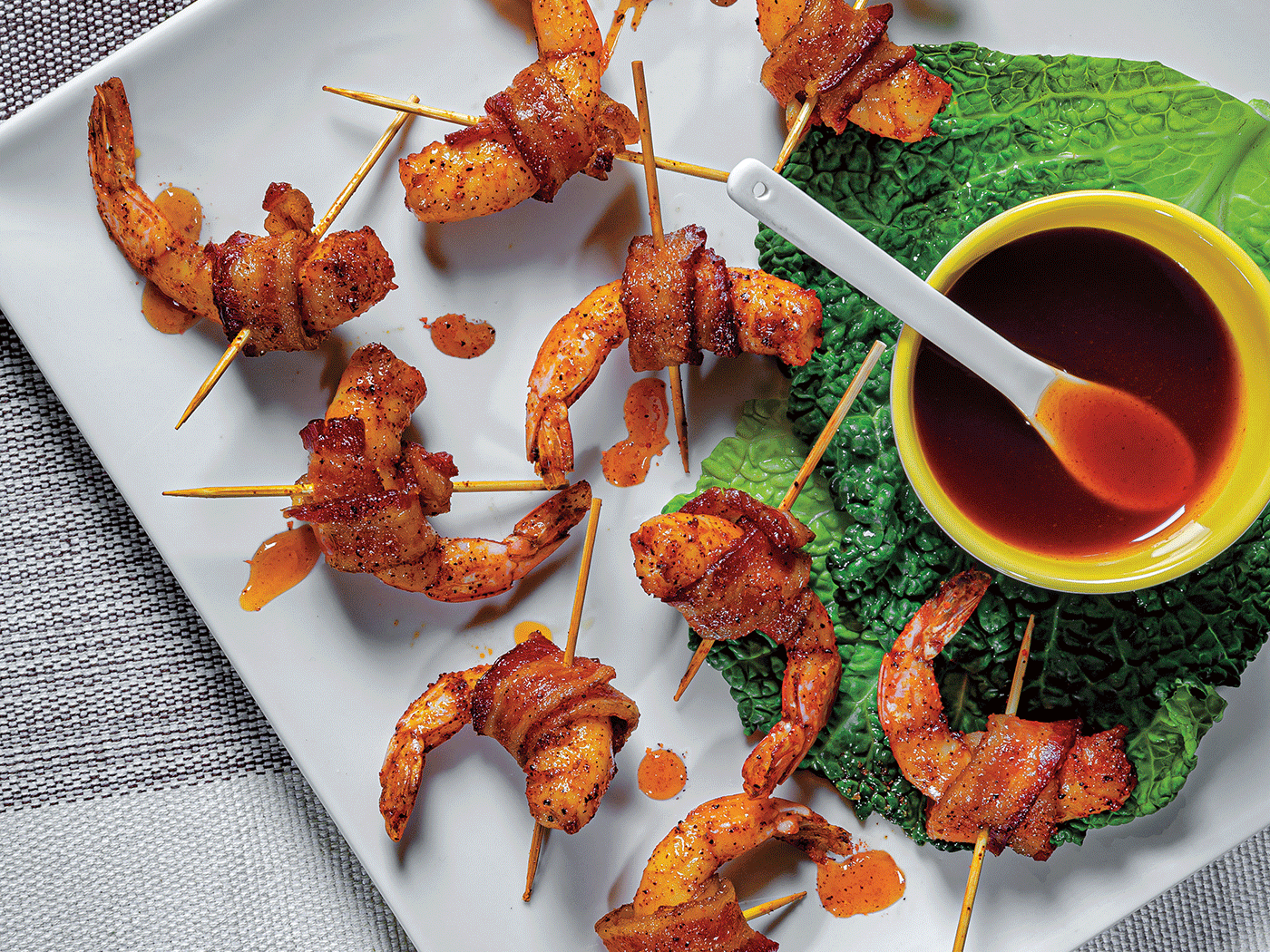 Bbq bacon wrapped on sale shrimp