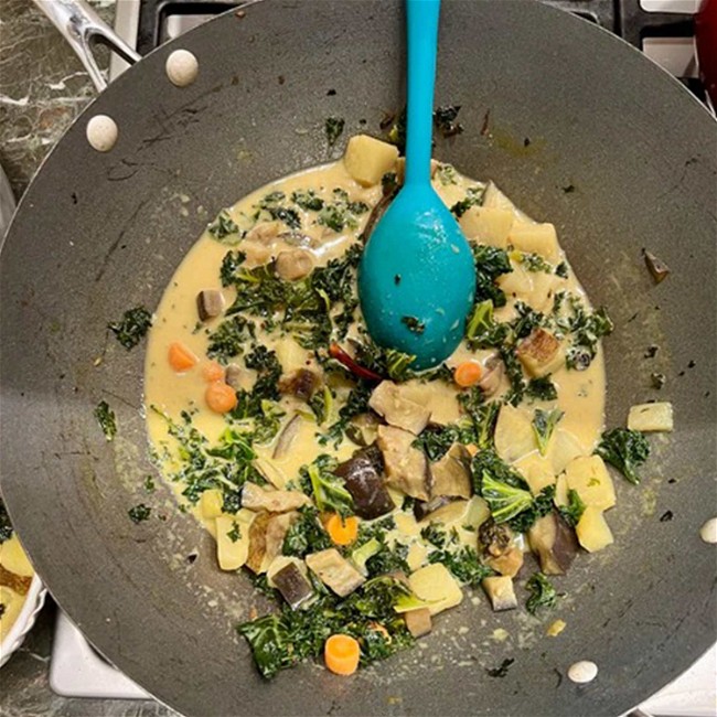 Image of Thai Eggplant & Potato Curry Recipe