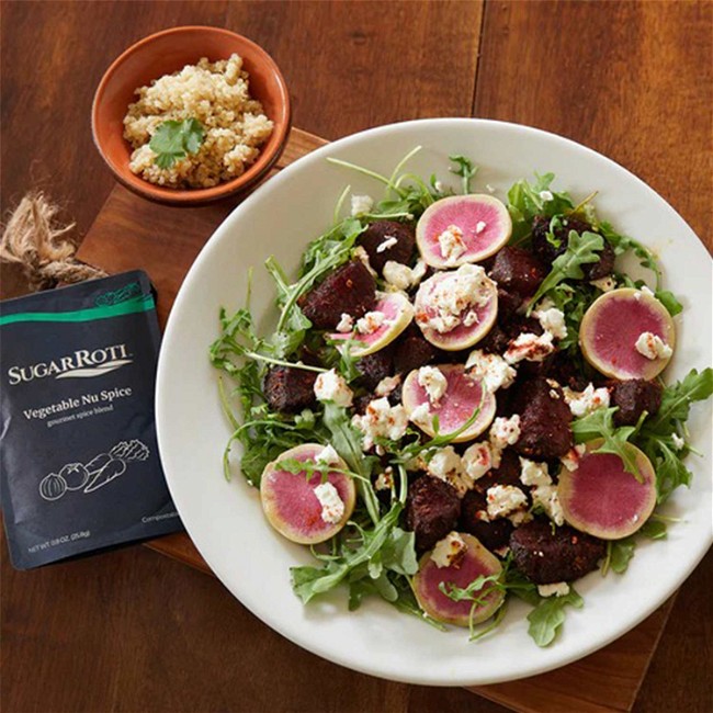 Image of Warm Beet & Goat Cheese Salad Recipe