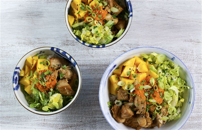 Image of Huli Huli Teriyaki Bowl w/ Carrot Ginger Dressing