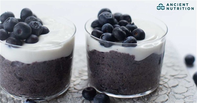 Image of Blueberry Lemon Chia Seed Pudding Recipe