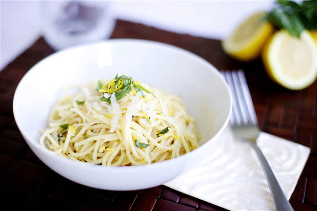 Sorrento Lemon Spaghetti – Giadzy
