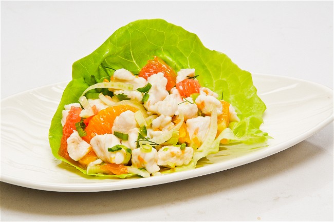 Image of Tequila Ceviche with Citrus & Fennel Salad