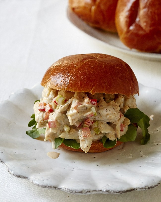 Image of Crab Salad Sandwich with Old Bay Dressing