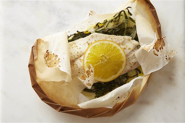 Image of Fennel Snapper in Parchment