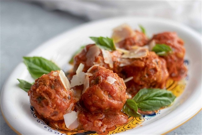 Image of Ricotta Orzo Meatballs