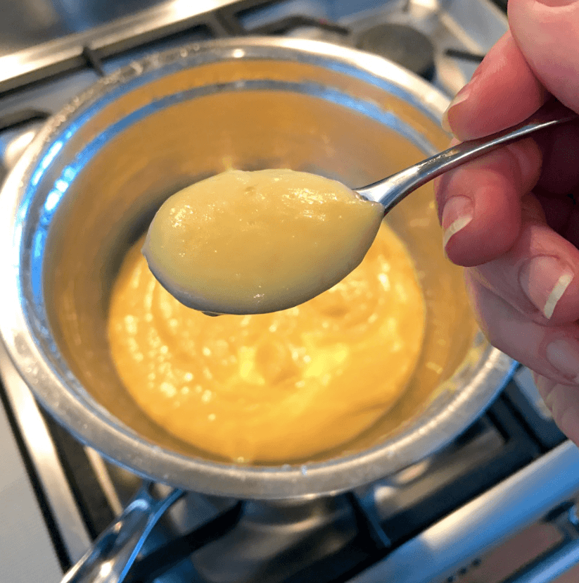 Image of Whisk the lemon juice, eggs, soft butter and icing mix...