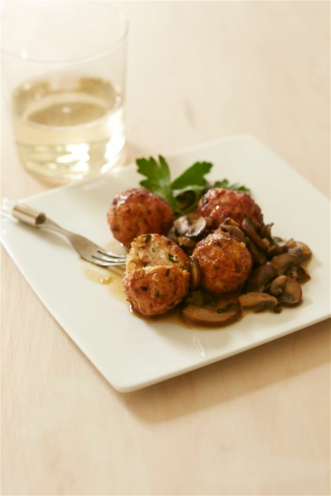 Image of Chicken Marsala Meatballs