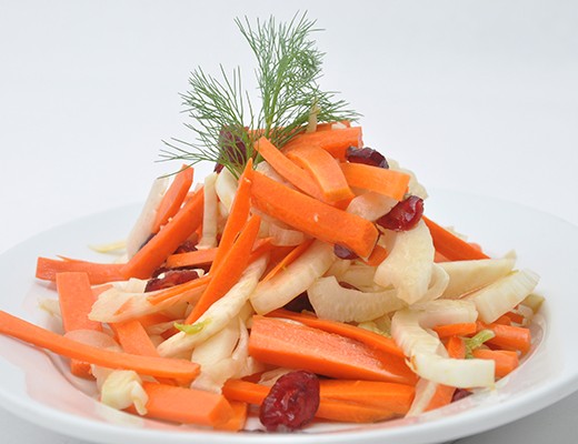 Image of Fennel, Carrot, and Cranberry Salad