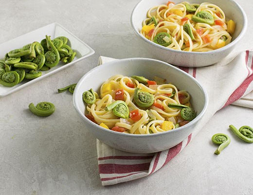 Image of Fiddlehead Fern Linguine