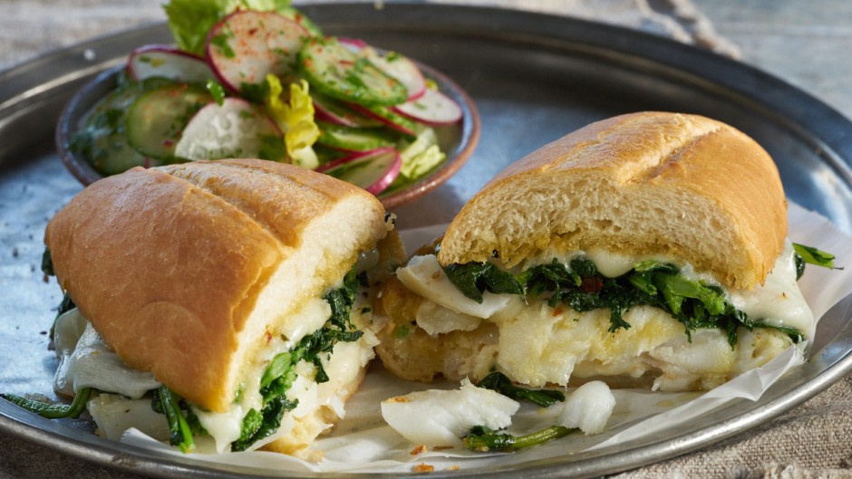 Image of Oven Roasted Wild Alaska Cod Loin Sandwich