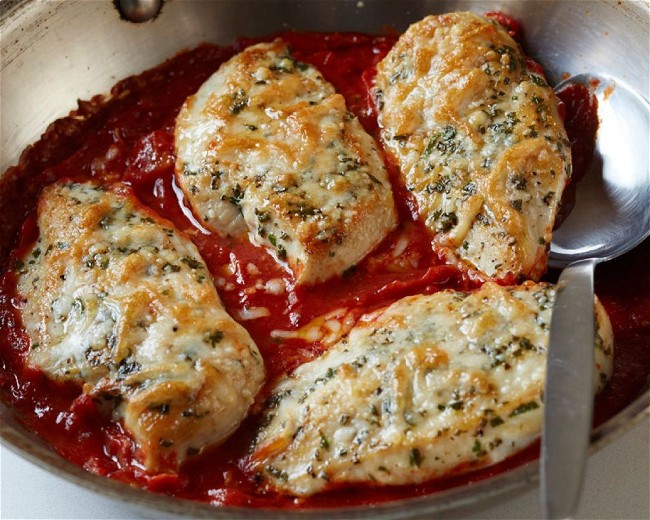 Image of Healthier Chicken Parmesan