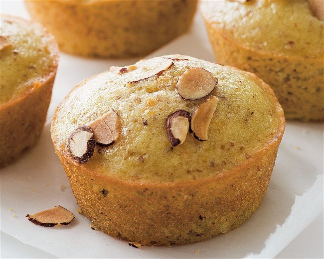 Image of Orange-Scented Almond and Olive Oil Muffins