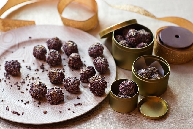 Image of Chocolate Hazelnut Truffles