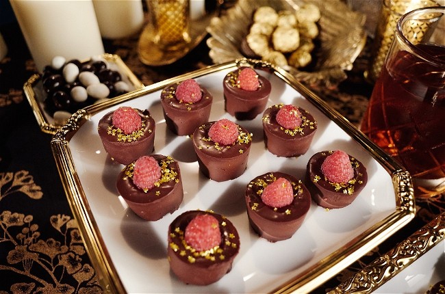 Image of Raspberry-Cherry Chocolate 'Pop' Tarts