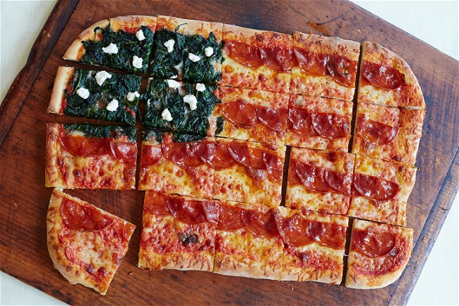 Image of Fourth Of July Pizza