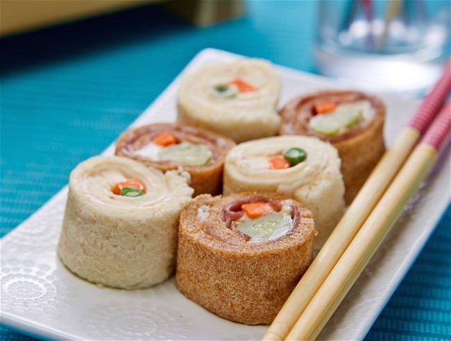 Image of Sushi Pinwheels