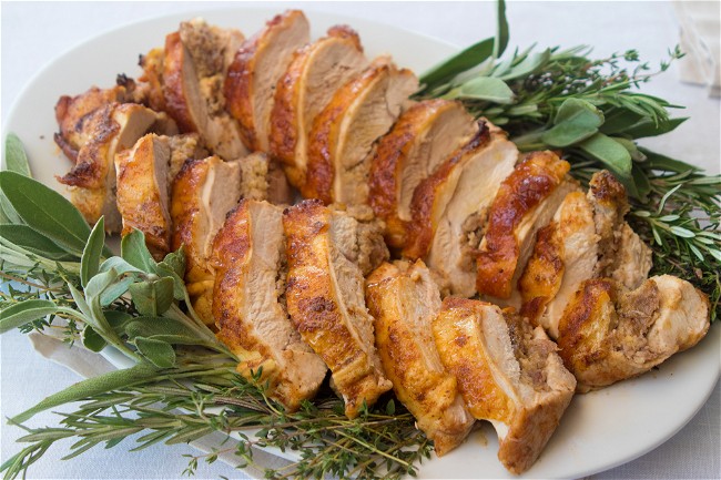 Image of Spicy Stuffed Turkey Breast