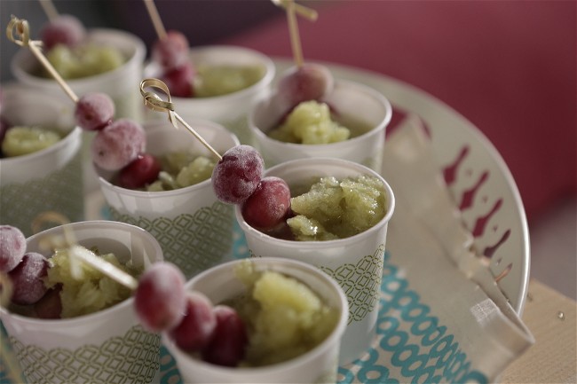 Image of Green Grape Slushies