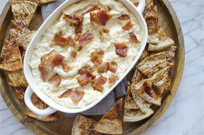 Image of Warm Artichoke and Bacon Dip