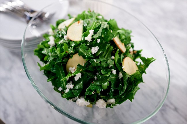 Image of Smokey Arugula and Apple Salad