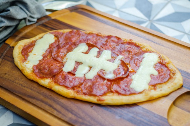 Image of Football Pizza