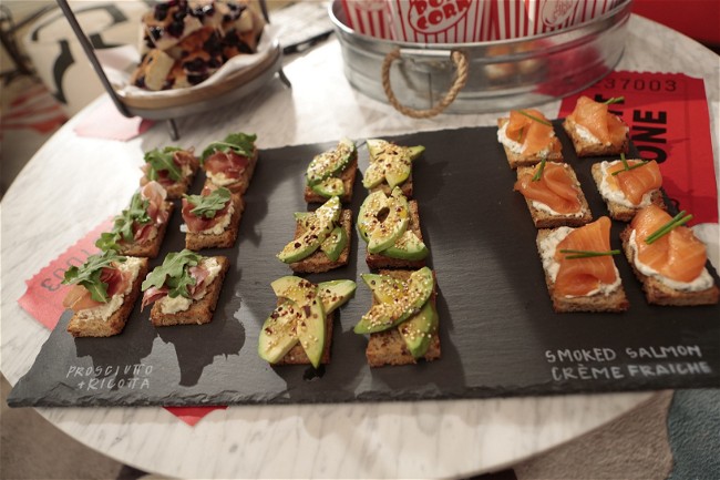 Image of Open Faced Finger Sandwiches