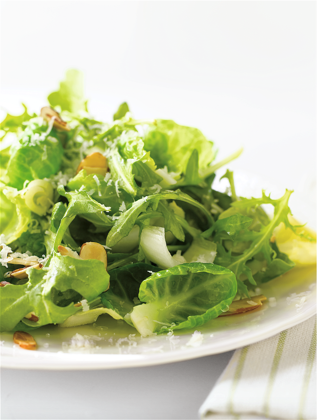Image of Brussels Sprout Leaf Salad