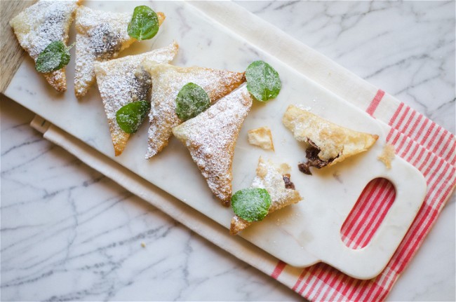 Image of Chocolate-Hazelnut Ravioli