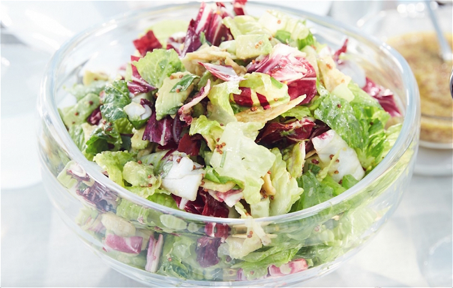 Image of Chopped Romaine and Radicchio Salad