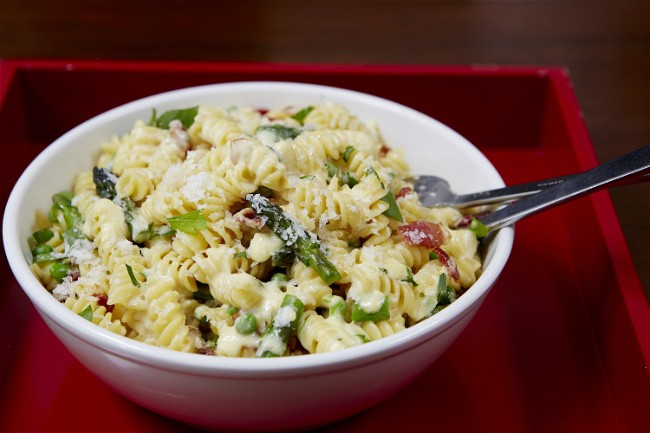 Image of Rotini à la Carbonara