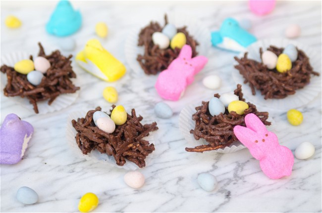 Image of Chocolate Chow Mein Noodle Nests