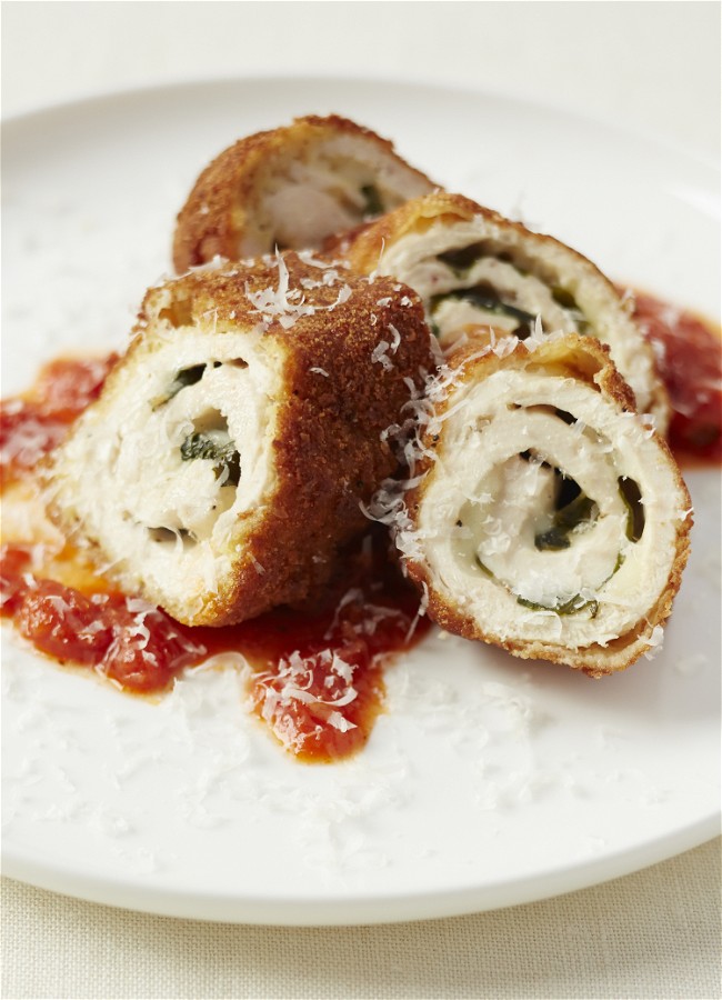 Image of Stuffed Chicken Parmesan