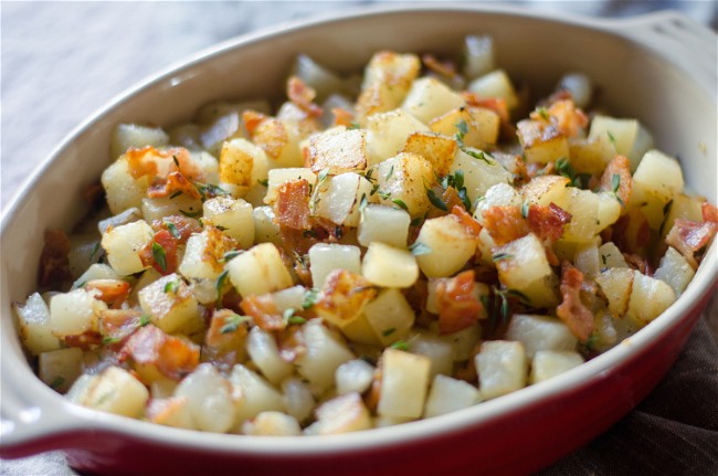 Image of Bacon and Pancetta Potatoes