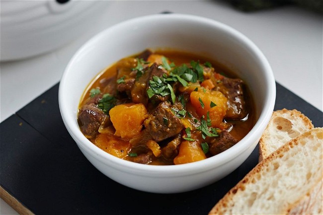 Image of Slow Cooker Beef and Kabocha Squash Stew