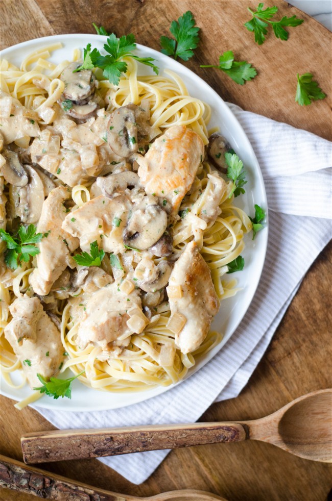 Image of Chicken with Mustard Mascarpone Marsala Sauce