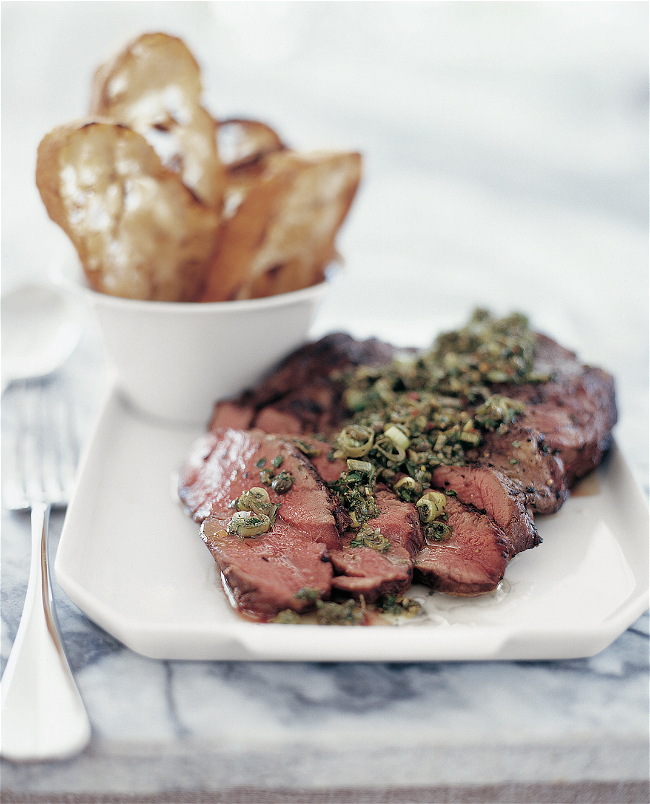 Image of Grilled Lamb with Salsa Verde